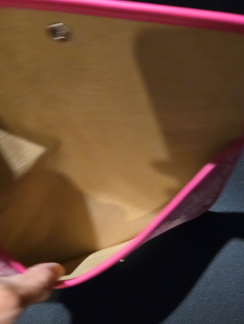 MCM Pink Monogram Wristlet Clutch - Picture 6 of 6